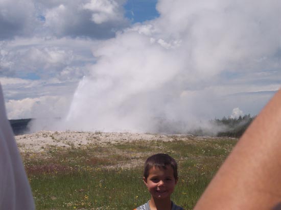 2006 family reunion in Yellowstone National Park